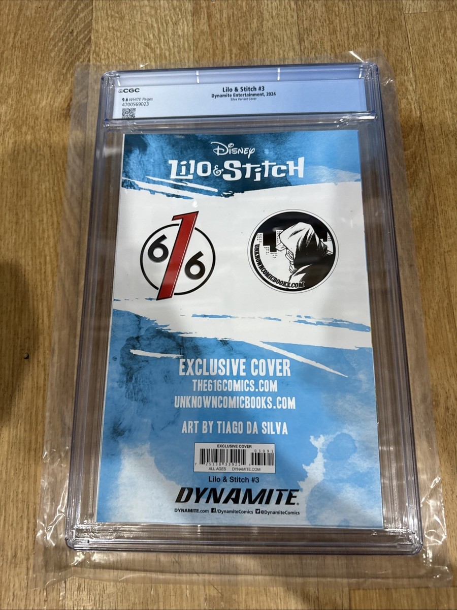 LILO & STITCH #3 TIAGO DA SILVA EXCLUSIVE VAR (616) Graded Comic