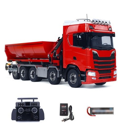 1/14 RC Roll On Off Tipper 770S Hydraulic Crane Truck Wheel-Side Reduction Axle