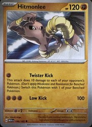 Hitmonlee 106/165 Scarlet & Violet 151 Uncommon