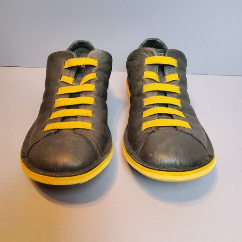 Camper Beetle 18751-005 Men's Size 9 (42) Black Casual Lightweight Leather Shoes - Picture 4 of 11