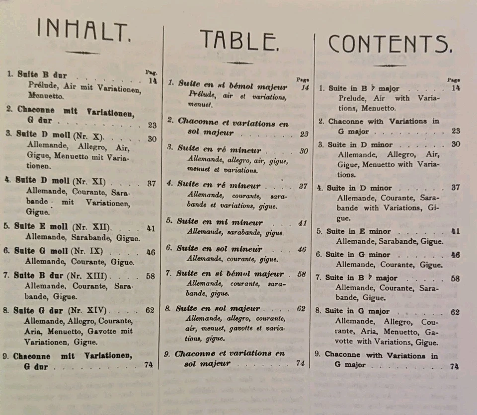 Handel Suites And Chaconnes Vol II Suites IX-XIV For Piano Kalmus K 03509 - Image 3 of 4