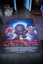 CRITTERS Stephen Herek French Grande Vintage Movie Poster Original 1986