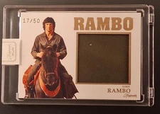 2024 Rambo Keepsake Premiere Edition #104 Jumbo Relic 17/50