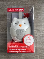 SKIP HOP STROLL GO PORTABLE BABY SOOTHER 4 MELODIES SOUNDS NEW
