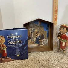 Day Spring Shepherd on the Search Christmas Set Book & Plush Christ Nativity Box
