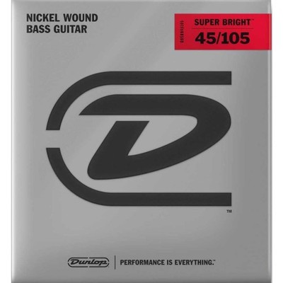 Dunlop Bass Super Bright Nickel Saitensatz E-Bass 045-105 | Neu