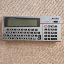 CASIO PB-700 Pocket Computer Vintage 1980s Rare Model with Case Tested