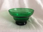 Anchor Hocking Forest Green Center Dip Dish For Waffle Tray Relish Plate Mint