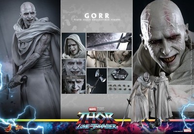 New Hot Toys MMS676 Thor: Love And Thunder 1/6 Gorr Action Figure In Stock