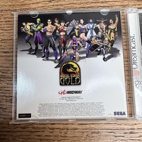 Mortal Kombat Gold (Sega Dreamcast, 1999) Complete With Manual 