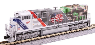 KATO 1761943 N SCALE EMD SD70ACe Nose Headlight UP The  Spirit #1943 176-1943 DC