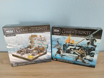 MEGA Construx GKG96+GNW37 Battle beyond the Wall + Castle Black, Game of Thrones