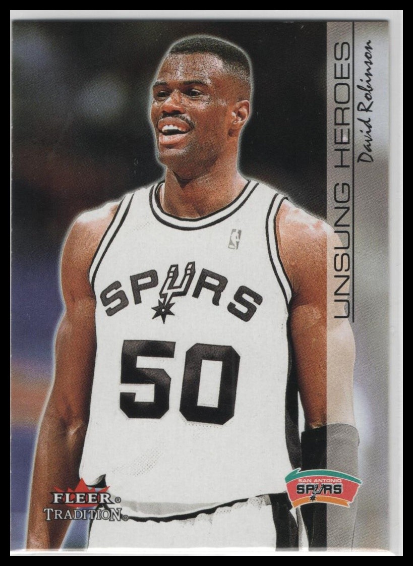 2000-01 Fleer Tradition David Robinson #208 San Antonio Spurs