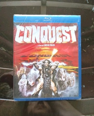 Lucio Fulci's Conquest (Blu-ray, 1983) Brand NEW - Code Red - Jorge Rivero