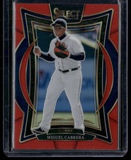 2025 Panini Select Miguel Cabrera Concourse Red Prizms /149 Detroit Tigers