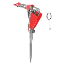Fishing Rod Holder Adjustable Spring Fish Rod Rack Automatic Stainless Steel