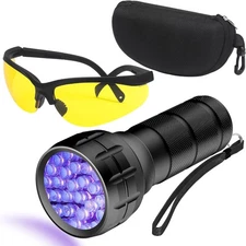 BEST USA Air Conditioner Leak Detector Tool, AC Kit, UV Light... 