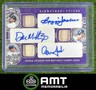 Reggie Jackson Don Mattingly Aaron Judge Bat Auto 2025 Leaf Lumber 1/3 Purple