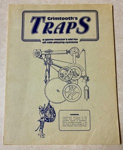 Grimtooth's Traps - a game-master's aid for all-playing systems - First Printing