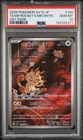 2025 POKEMON JAPANESE SV10-GLORY OF TEAM ROCKET #109 TEAM ROCKET'S MEOWTH PSA 10