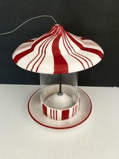 Bird Feeder Birdbrain 2007 Outdoor Porch Hanging for Wild Bird Seed Christmas