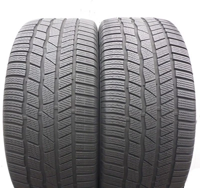 285 45 20 2X CONTINENTAL 285/45 R20 112V XL TS 830P Pneus D'Hiver 2018 7-7,2Mm - Photo 1/4