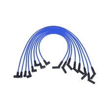 RLP Silicone Spark Plug Wires Set 8.0mm Blue Replacement for SBF Sm... Fast Ship