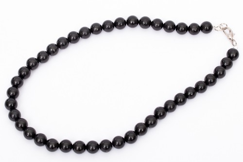 Bracciale Shungite Perle Da 10mm In Pietra Naturale - Qualità A - Foto 7