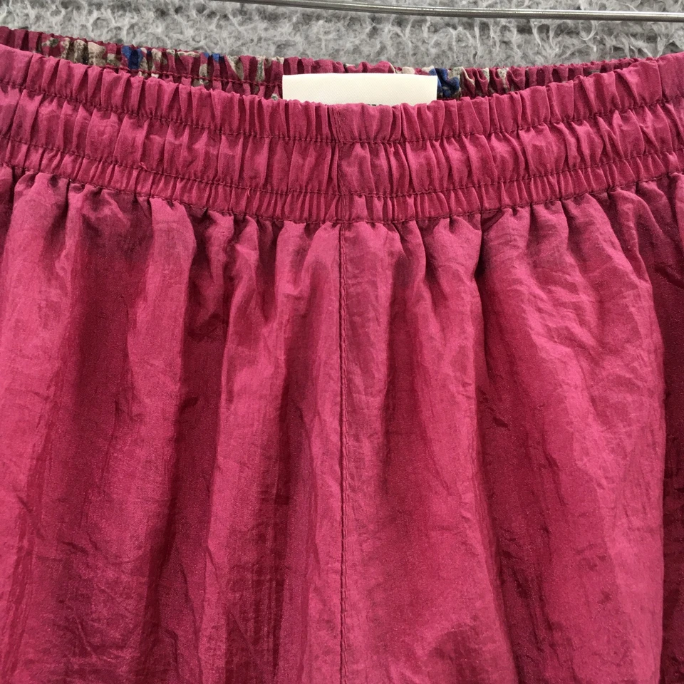 Pantalones de chándal Northern Reflections para mujer medianos (26x29 real) borgoña tiro alto Foto 3 de 4