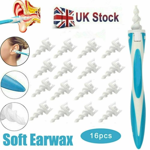 Ear Wax Cleaner Smart Removal Soft Spiral Swab Earwax Remover Tool Safe Earpick - Picture 6 of 8