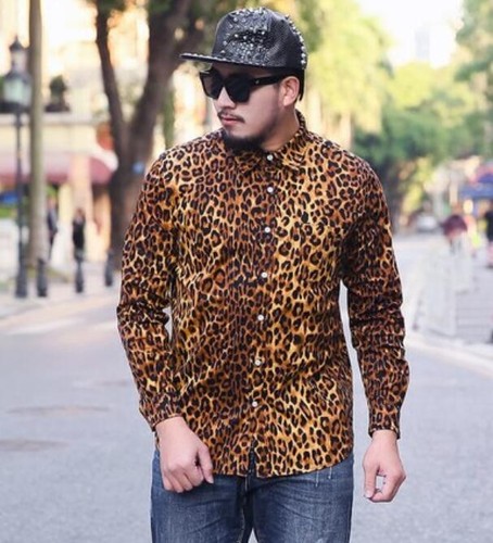 mens leopard trainers