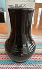 Fiestaware Royalty Vase Fiesta Black New in Box Perfect!
