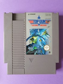 TOP GUN The Second Mission / jeu Nintendo NES / PAL B FAH1 FRA / KONAMI / TBE