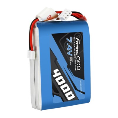 Gens Ace 4000mAh 7.4V 2S Transmitter Lipo Akku Für futaba Spektrum DX8 DX9 DX7