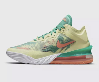 CV7562-300 Nike Lebron XVIII 18 Low Herren Sportschue Mehrfarbig Turnschuhe