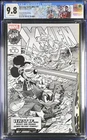 Amazing Spider-Man #39 CGC 9.8 * 2024 1:100 Disney B&W Variant w/ X-Men Label