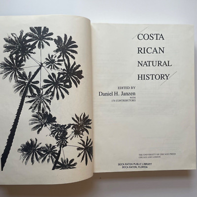 Costa Rican Natural History by Daniel H Janzen, 1983 Univer. Chicago Cloth-Bound