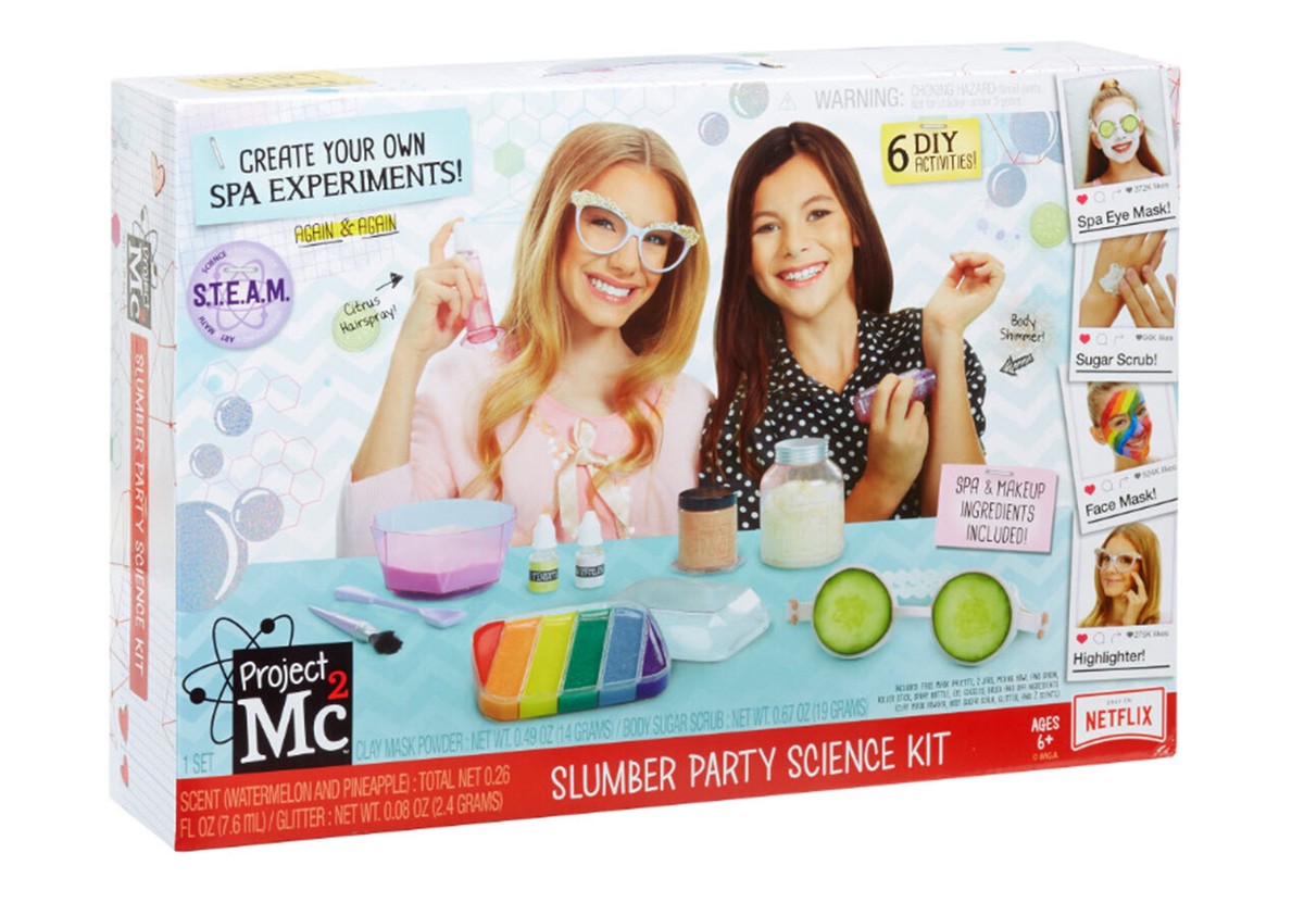 コラボセット❣️ 【新品・未開封】ルビーセル シルキークレンザー ＆カモミール石鹸 Project Mc2 SLUMBER PARTY Science Kit - 6 SPA Treatments - Scrubs