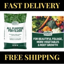 NEW OUTDOOR PLANT FOOD FERTILIZER 40 lbs Trees Shrubs Flowers Vegetables