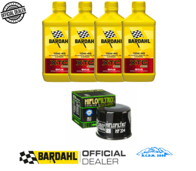 Kit Tagliando Per Yamaha YZF R6 600 2003-2005 - Filtro Olio HIFLO + Olio 4LT