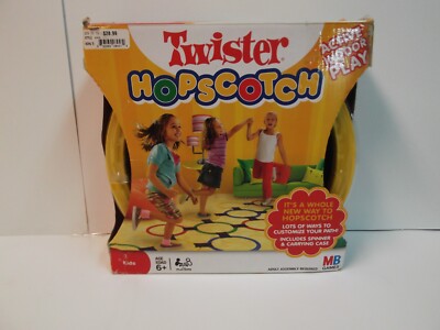Twister Hopscotch MB Games, Active Indoor Play, 6+ NIB