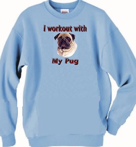 pug workout shirt