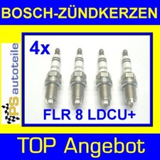 4x BOSCH-Zündkerze FRL 8 LDCU Opel Tigra A+Twin Top