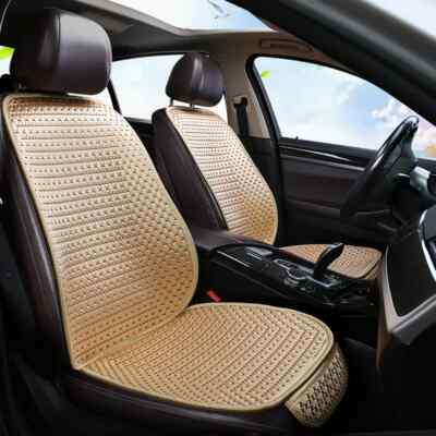 Car Seat Cover Front Universal CoolCar Seat Cushion Mat Ice Silk Auto Seat Cover