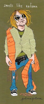 KURT COBAIN - NIRVANA  - flyer