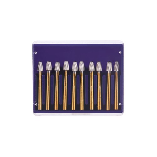 10 Pcs Dental Carbide Steel Trimming Finishing Burs Tungsten Bur FG Handpiece - Afbeelding 64 van 193