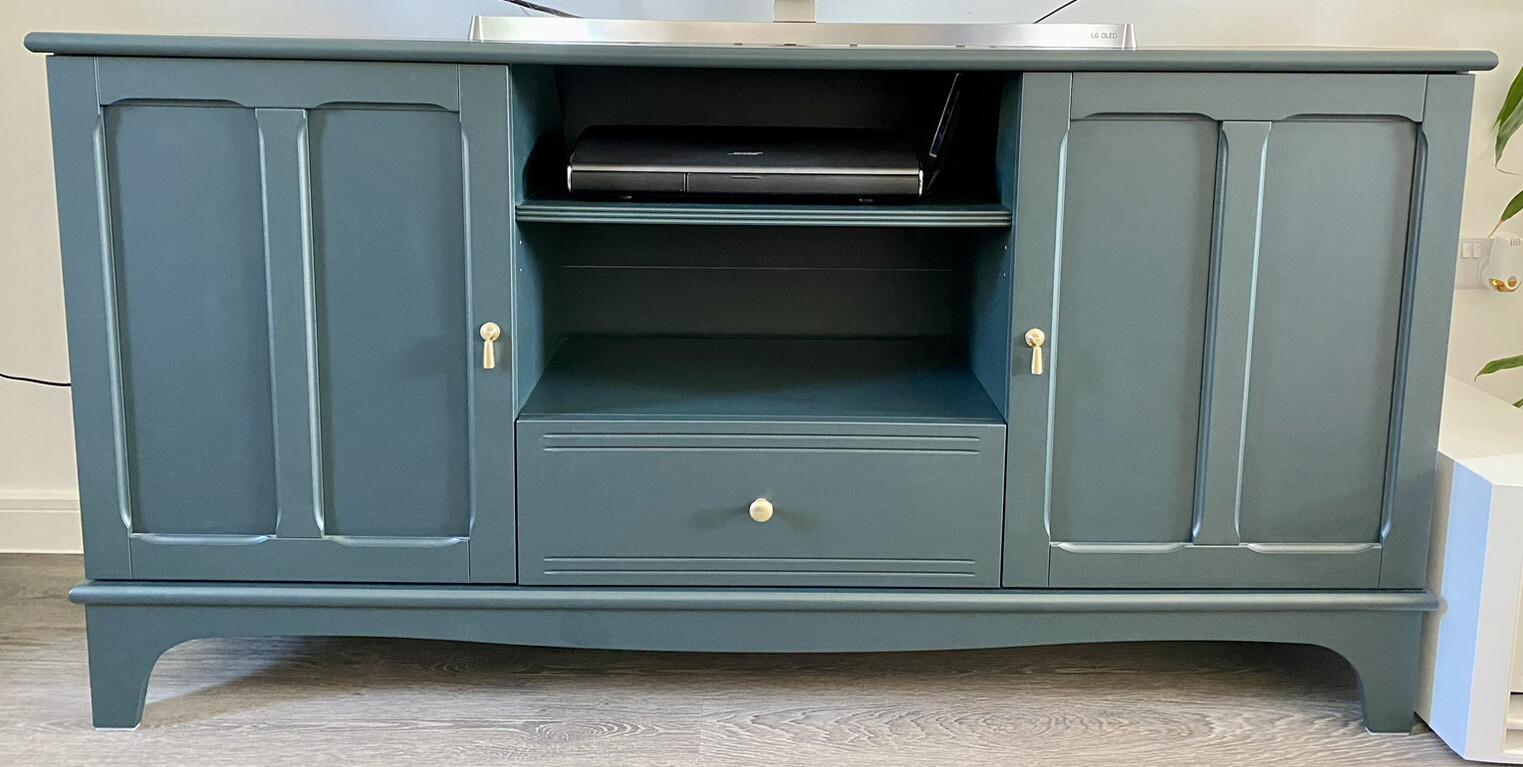 IKEA LOMMARP TV bench, dark bluegreen, 159x45x81 cm eBay