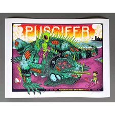 REAL PUSCIFER Poster Tampa FL 2025 Jim Mazza AE x/50 Signed Sessanta 18x24 Mint