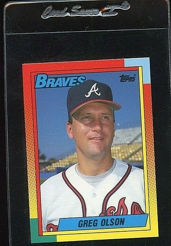 1990 Topps Traded Tiffany Greg Olson #84T card