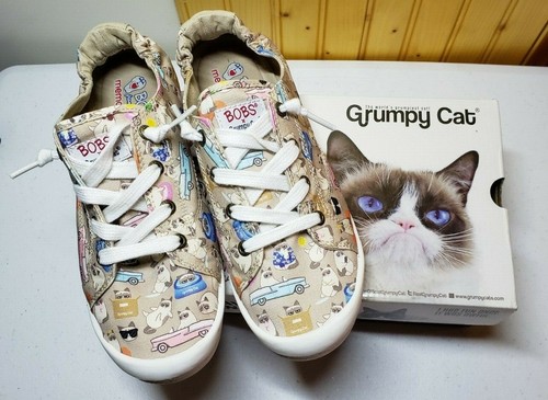 bobs grumpy cat sneakers